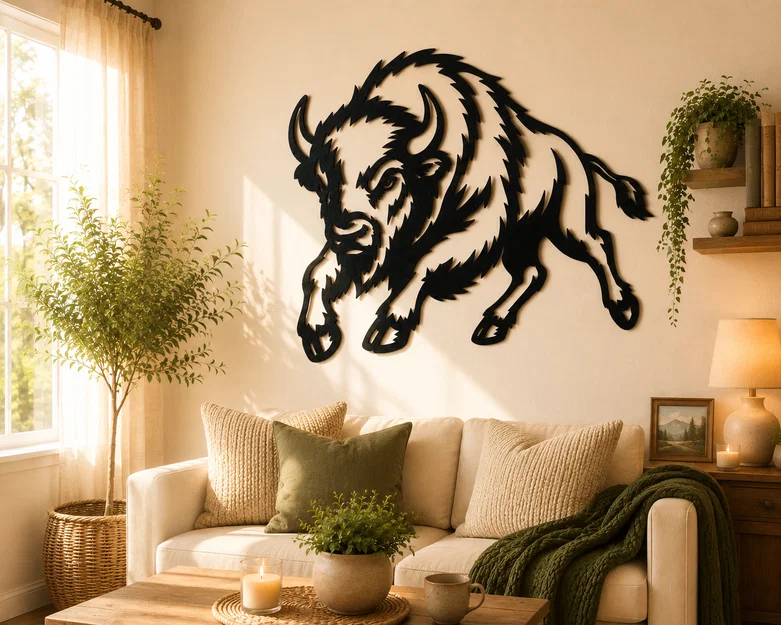 Tranh treo tường American Bison - Image 1