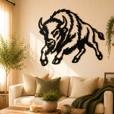 Tranh treo tường American Bison