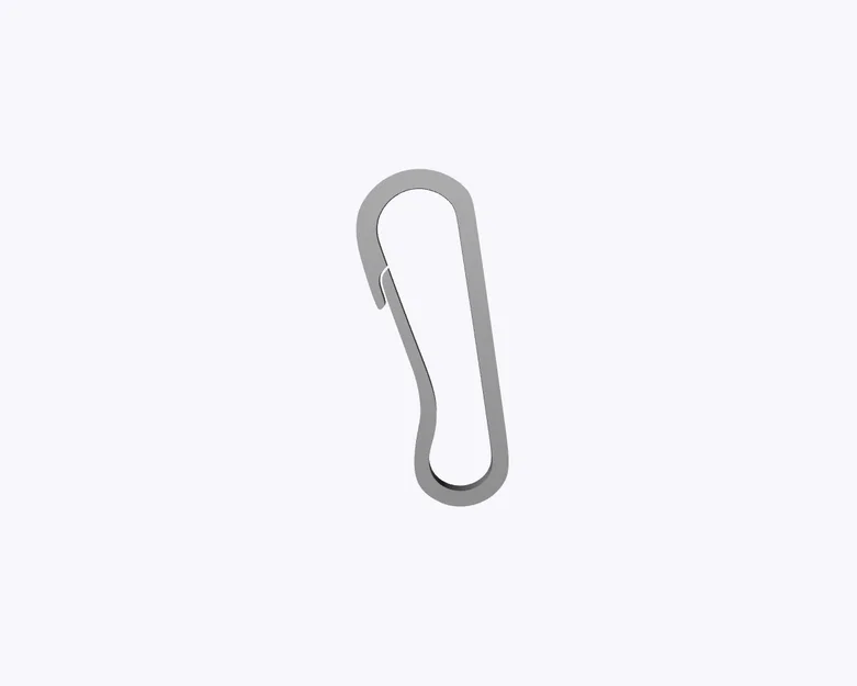 Móc khóa Carabiner Mini in 3D tiện lợi, nhỏ gọn và bền bỉ - Image 1