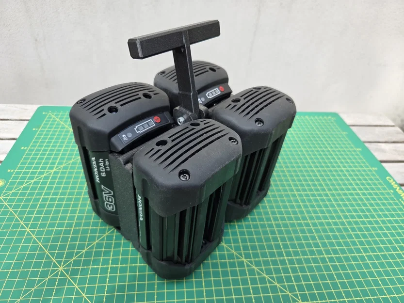 Giá đỡ caddy cho pin Honda 36V - Image 1