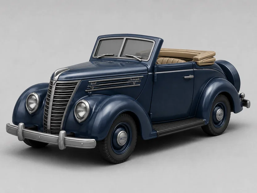 Mô hình xe Nancy Drew Roadster - Image 1