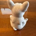 Mô hình Chú chó French Bulldog ngồi thiền tư thế hoa sen - Thumbnail 4