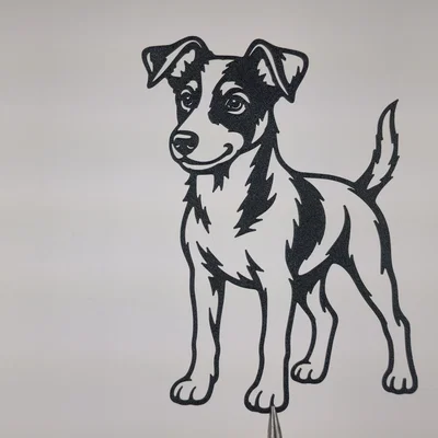 Nghệ thuật treo tường Jack Russell Terrier
