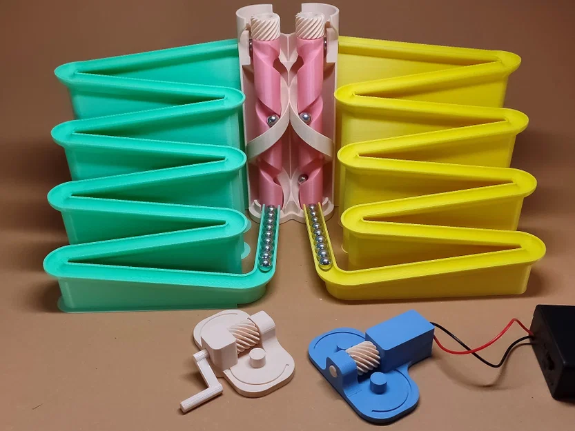 Infinite double Marble run - Mô hình đường chạy bi đôi vô tận - Image 5