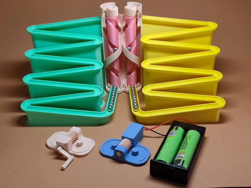 Infinite double Marble run - Mô hình đường chạy bi đôi vô tận - Image 7