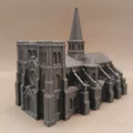 Mô hình Thánh đường Gothic Thu nhỏ - Thumbnail 1
