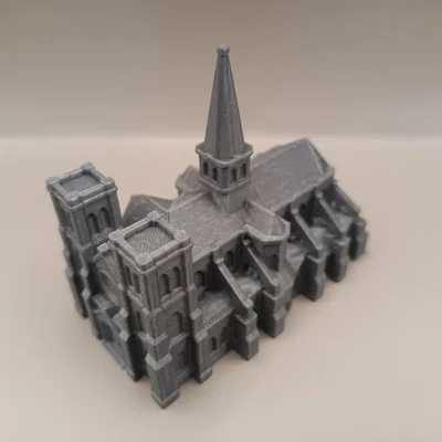 Mô hình Thánh đường Gothic Thu nhỏ
