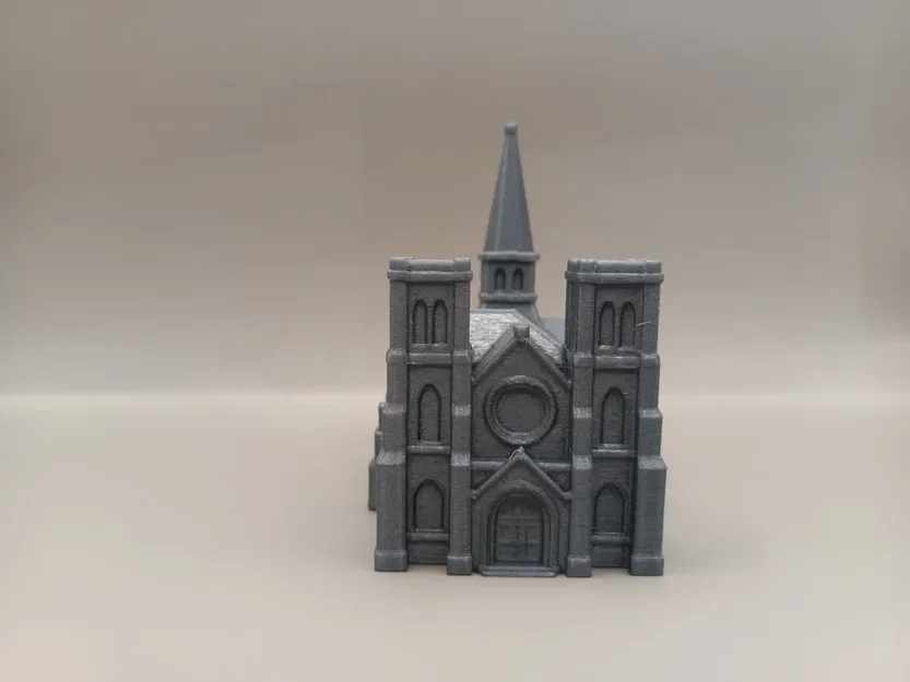 Mô hình Thánh đường Gothic Thu nhỏ - Image 3