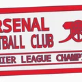 Bảng treo tường vinh danh Arsenal vô địch Premier League kèm khẩu pháo và khung - Thumbnail 1