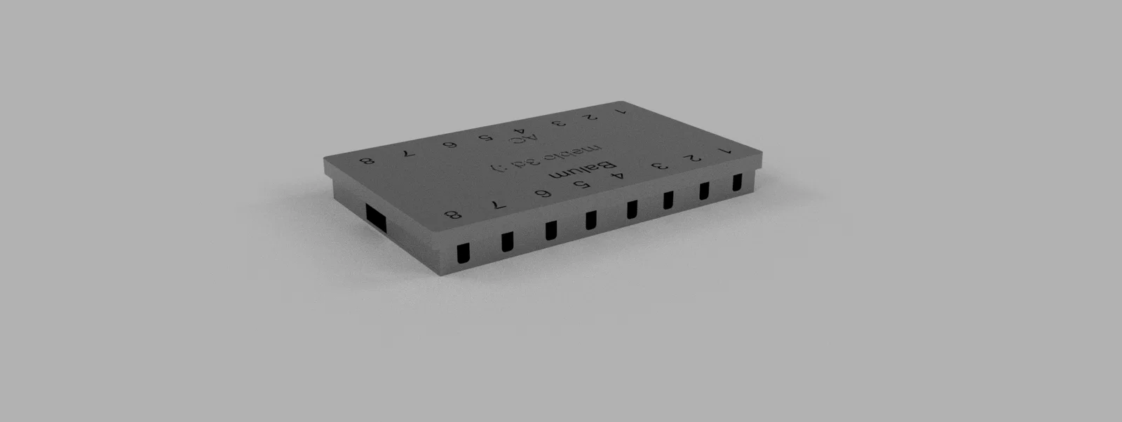 Hộp đựng bộ chia tín hiệu Balum và nguồn AC cho hệ thống camera - Image 1