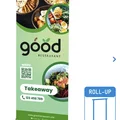 Nắp chụp đầu thanh trên / Đầu nối trụ cho banner cuốn - Thumbnail 8