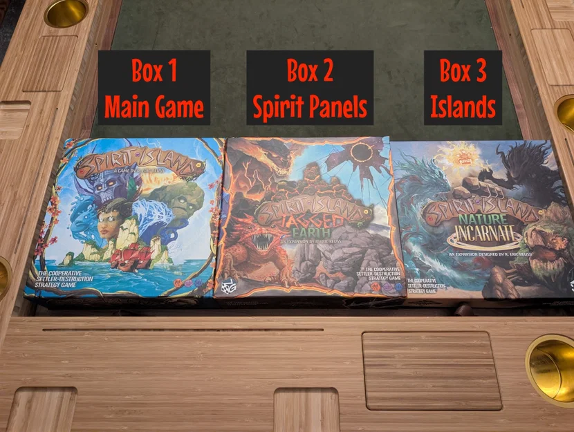 Nine Spirits' Islands – Bộ organizer 3 hộp cho toàn bộ Spirit Island, tối ưu cho 9+ người - Image 2