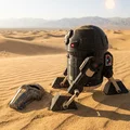 Mô hình Astromech Droid tỉ lệ 1:1 (Có thể gắn động cơ, hỗ trợ Arduino) - Thumbnail 2