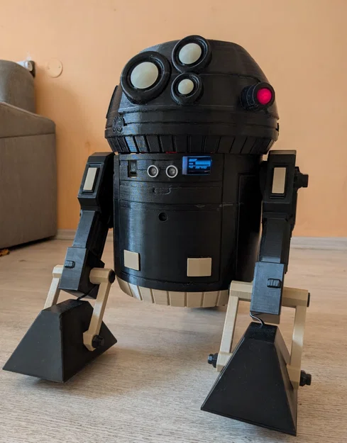 Mô hình Astromech Droid tỉ lệ 1:1 (Có thể gắn động cơ, hỗ trợ Arduino) - Image 5