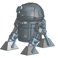 Mô hình Astromech Droid tỉ lệ 1:1 (Có thể gắn động cơ, hỗ trợ Arduino) - Thumbnail 6