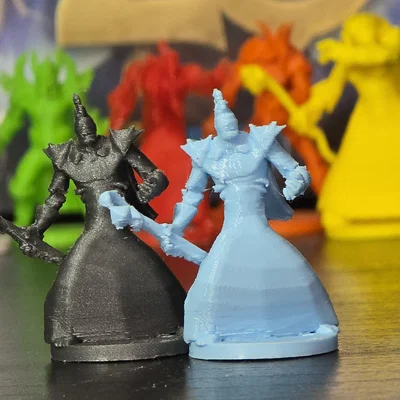 Mô hình thay thế cho board game Warcraft - Leeam