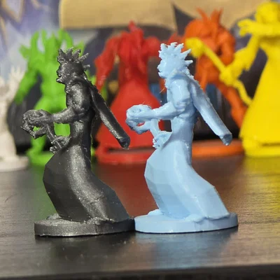Mô hình thay thế cho board game Warcraft - Leeam
