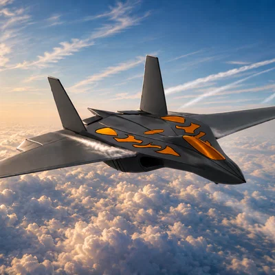 Mô hình máy bay chiến đấu Breacher Fighter Jet