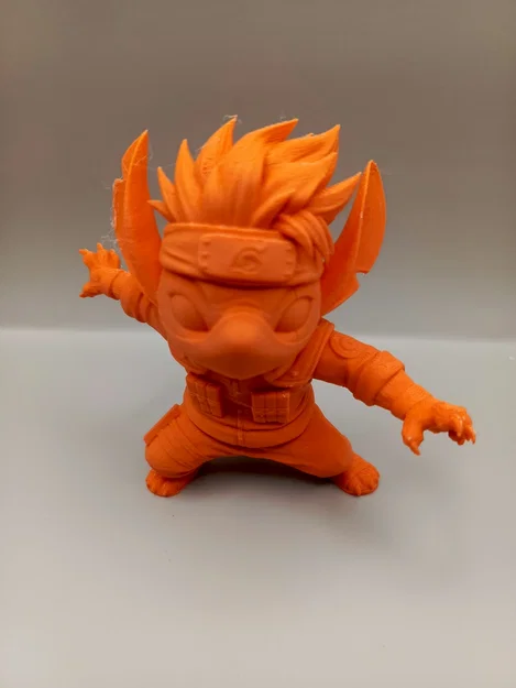 Mô hình Stitch hóa thân thành Kakashi Hatake (Crossover Figurine) - Image 2