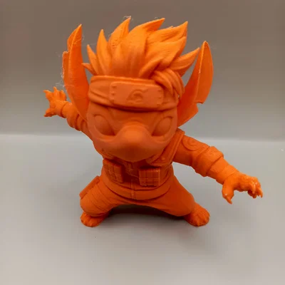 Mô hình Stitch hóa thân thành Kakashi Hatake (Crossover Figurine)
