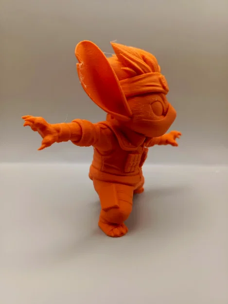 Mô hình Stitch hóa thân thành Kakashi Hatake (Crossover Figurine) - Image 3