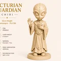 Arcturian Guardian Chibi-style - Tượng trưng bày tâm linh - Thumbnail 1