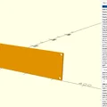 Hệ thống rack tùy biến chiều rộng (OpenSCAD) - Thumbnail 5
