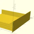Hệ thống rack tùy biến chiều rộng (OpenSCAD) - Thumbnail 7