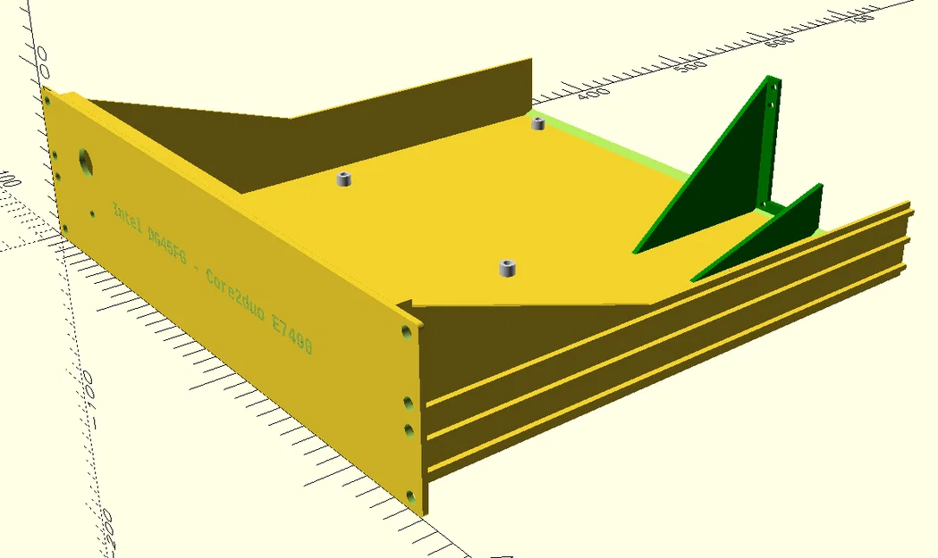 Hệ thống rack tùy biến chiều rộng (OpenSCAD) - Image 10
