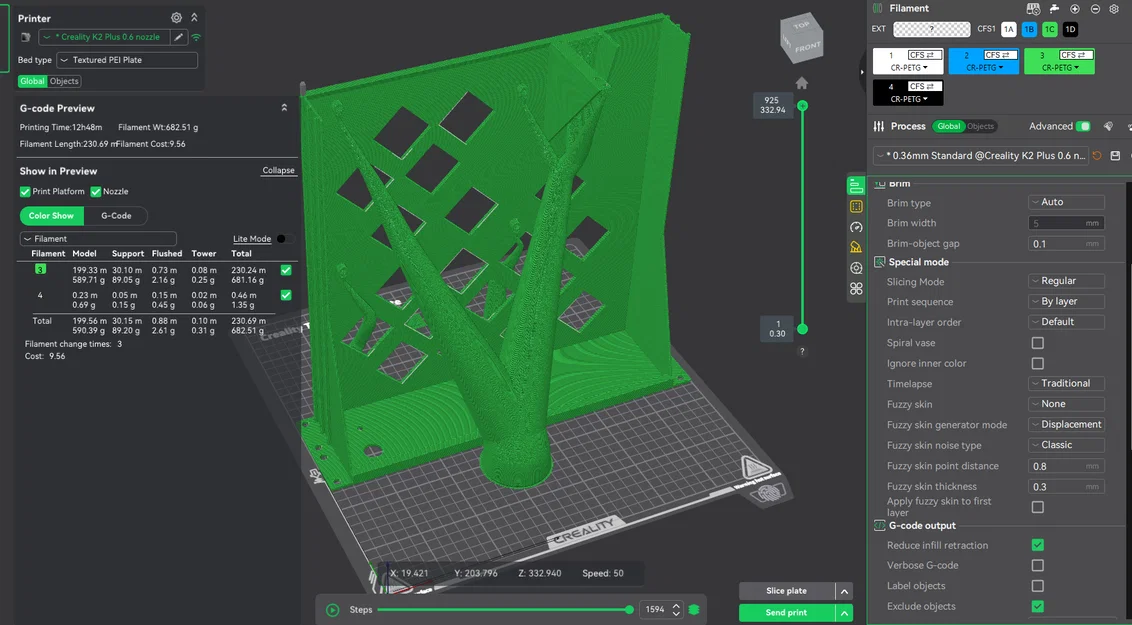 Hệ thống rack tùy biến chiều rộng (OpenSCAD) - Image 17