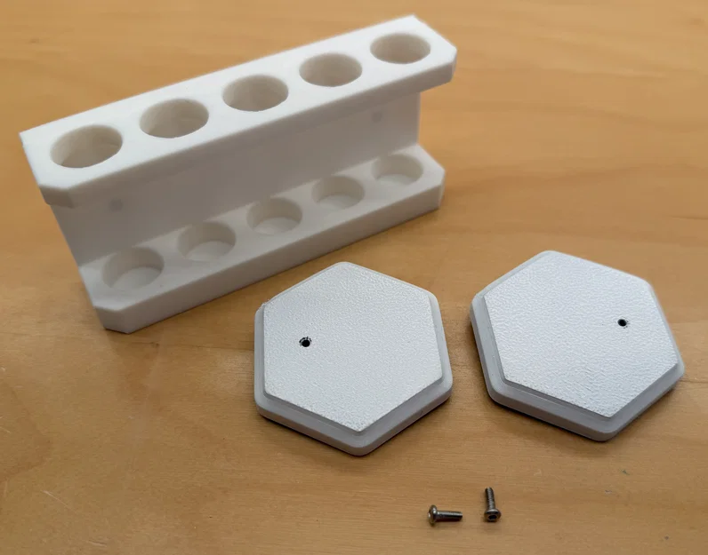 Tường lưu trữ hình lục giác (Hexagon storage wall) - Image 4
