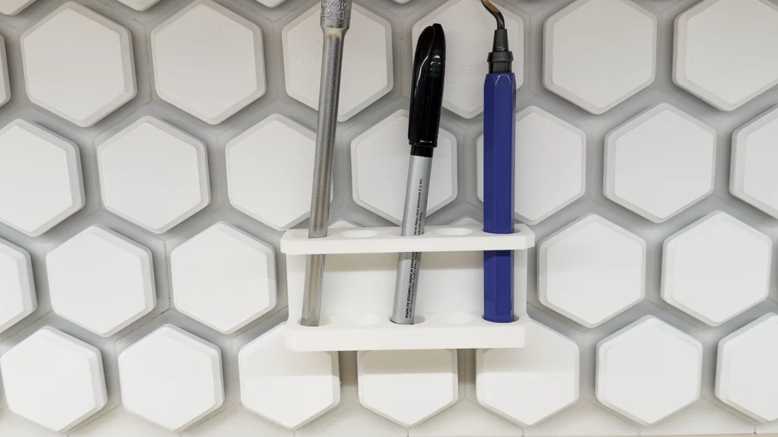 Tường lưu trữ hình lục giác (Hexagon storage wall) - Image 5