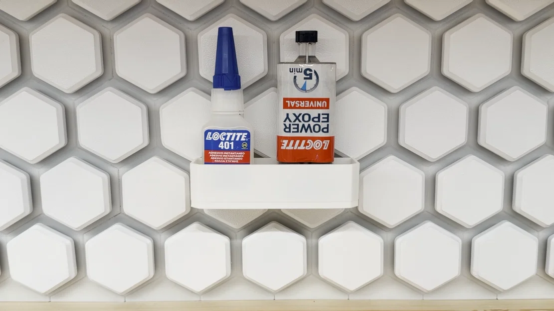 Tường lưu trữ hình lục giác (Hexagon storage wall) - Image 7