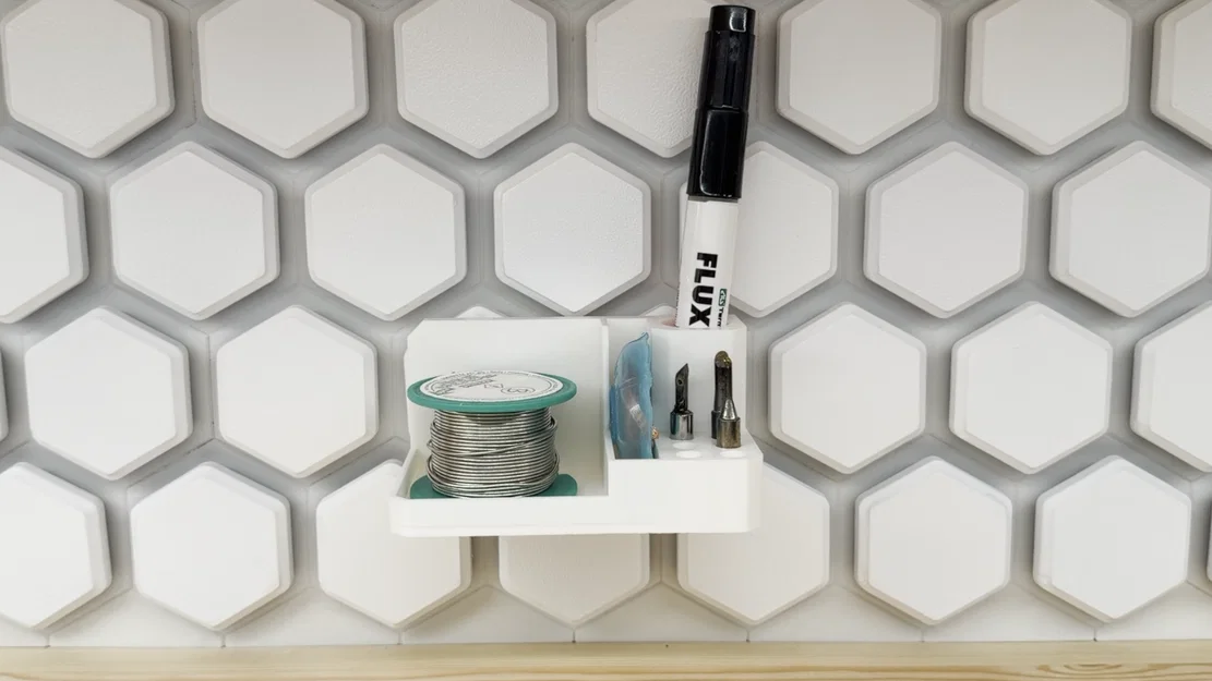 Tường lưu trữ hình lục giác (Hexagon storage wall) - Image 8