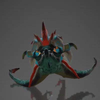 Mô hình Kraken quái vật biển từ Sea of Thieves (File in 3D)