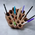 Ống cắm bút hình tổ ong Hive Pencil Holder - Trang trí bàn làm việc - Thumbnail 1