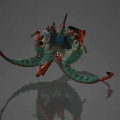 Mô hình Kraken quái vật biển từ Sea of Thieves (File in 3D)