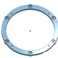 Vòng đệm gắn loa Opel Corsa F (Speaker Adapter Ring) - Thumbnail 1