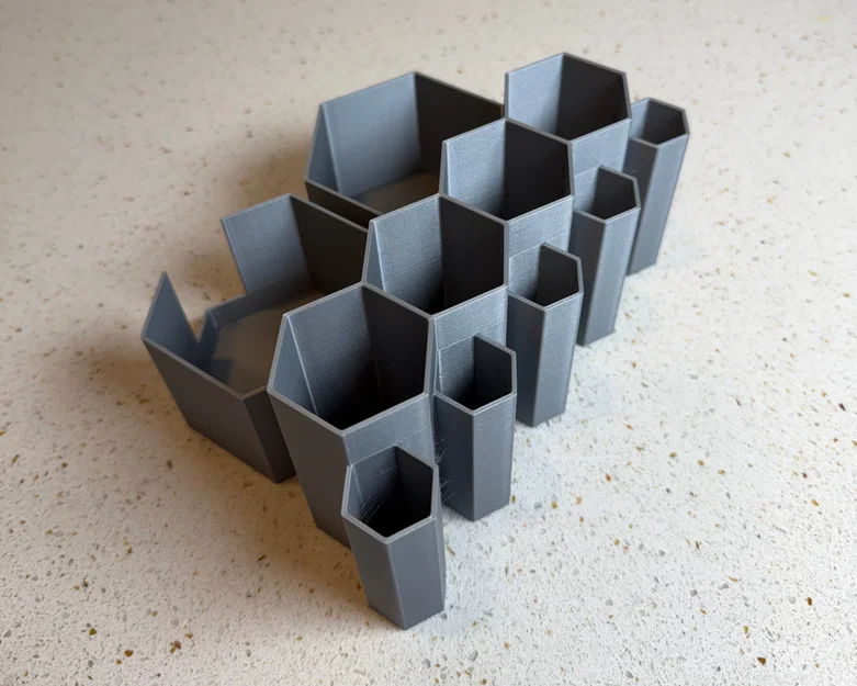 Khay Đựng Đồ Cá Nhân Hình Lục Giác Đa Năng In 3D - Image 4