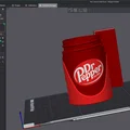 Mini Coleman Chiller Koozie - Chủ đề Dr Pepper và Diet Dr Pepper - Thumbnail 4