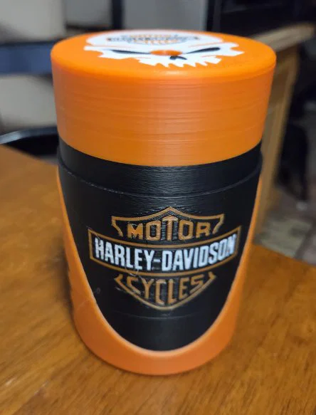 Mini Coleman Chiller Koozie - Chủ đề Harley Davidson - Image 1