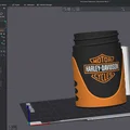 Mini Coleman Chiller Koozie - Chủ đề Harley Davidson - Thumbnail 3