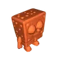 Mô hình 3D Spongebob phong cách Low Poly cực chất