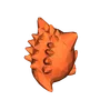 Mô hình 3D Gengar phong cách Low Poly độc đáo cho người hâm mộ - Image 1