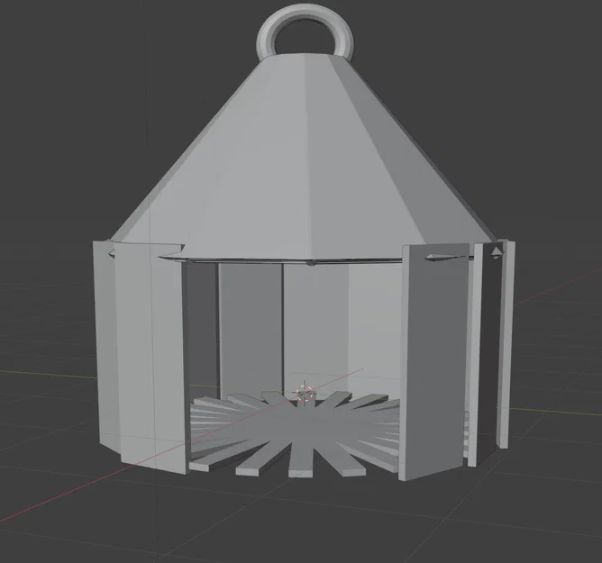 Mô hình nhà cho chim kiểu nghỉ dưỡng - Thiết kế 3D dễ in - Image 1