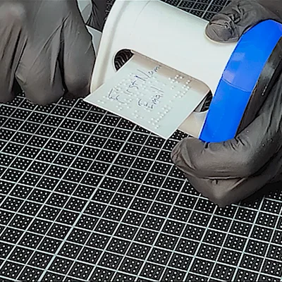 Máy dập chữ nổi Braille tùy chỉnh - Vận hành bằng tay