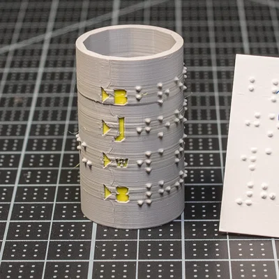 Máy dập chữ nổi Braille tùy chỉnh - Vận hành bằng tay