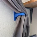 Móc treo rèm cửa (Simple Curtain Holder) - Thiết kế tối giản bền bỉ - Thumbnail 1
