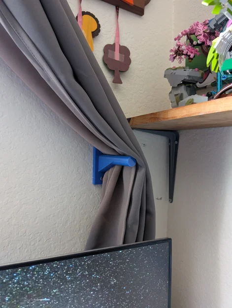 Móc treo rèm cửa (Simple Curtain Holder) - Thiết kế tối giản bền bỉ - Image 2