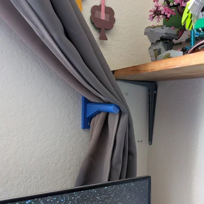 Móc treo rèm cửa (Simple Curtain Holder) - Thiết kế tối giản bền bỉ